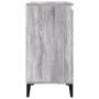 Nachttisch aus grauem Sonoma-Sperrholz, 40 x 35 x 70 cm von vidaXL, Nachttische - Ref: Foro24-819656, Preis: 45,45 €, Rabatt: %