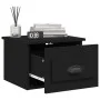 Schwarzer Wand-Nachttisch 41,5x36x28 cm von vidaXL, Nachttische - Ref: Foro24-816378, Preis: 31,76 €, Rabatt: %