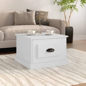 Couchtisch aus weißem Sperrholz, 50 x 50 x 35 cm von vidaXL, Couchtisch - Ref: Foro24-816248, Preis: 47,60 €, Rabatt: %