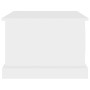 Mesa de centro madera contrachapada blanco 50x50x35 cm de vidaXL, Mesas de centro - Ref: Foro24-816248, Precio: 45,63 €, Desc...