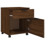 Aktenschrank Räder Sperrholz Sonoma Eiche 45x38x54 cm von vidaXL, Aktenschränke - Ref: Foro24-817137, Preis: 50,42 €, Rabatt: %
