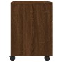Aktenschrank Räder Sperrholz Sonoma Eiche 45x38x54 cm von vidaXL, Aktenschränke - Ref: Foro24-817137, Preis: 50,42 €, Rabatt: %