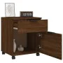 Aktenschrank Räder Sperrholz Sonoma Eiche 45x38x54 cm von vidaXL, Aktenschränke - Ref: Foro24-817137, Preis: 49,66 €, Rabatt: %