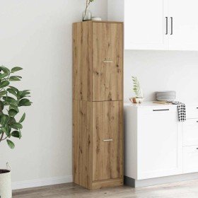 Armario botiquín madera ingeniería roble artisian 40x41x174,5cm