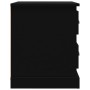Mesita de noche madera contrachapada negro 39x39x47,5 cm de vidaXL, Mesitas de noche - Ref: Foro24-816146, Precio: 45,00 €, D...