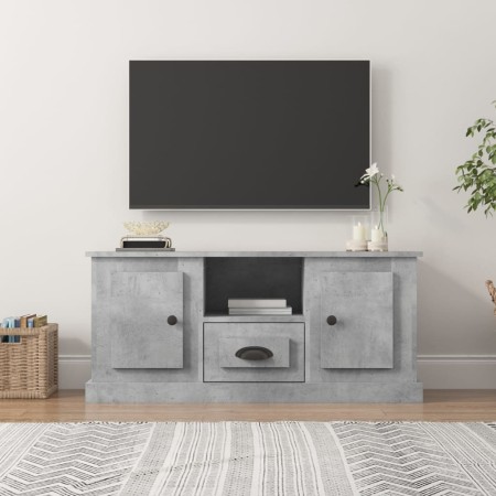 Mueble de TV madera contrachapada gris hormigón 100x35,5x45 cm de vidaXL, Muebles TV - Ref: Foro24-816460, Precio: 66,78 €