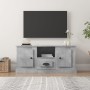 Sperrholz TV-Möbel Beton grau 100x35,5x45 cm von vidaXL, TV-Möbel - Ref: Foro24-816460, Preis: 66,86 €, Rabatt: %