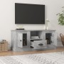 Sperrholz TV-Möbel Beton grau 100x35,5x45 cm von vidaXL, TV-Möbel - Ref: Foro24-816460, Preis: 66,86 €, Rabatt: %