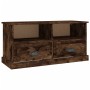 TV-Möbel Sperrholz Räuchereiche 93x35,5x45 cm von vidaXL, TV-Möbel - Ref: Foro24-816469, Preis: 56,58 €, Rabatt: %
