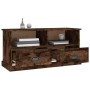 TV-Möbel Sperrholz Räuchereiche 93x35,5x45 cm von vidaXL, TV-Möbel - Ref: Foro24-816469, Preis: 56,58 €, Rabatt: %