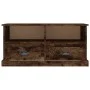 TV-Möbel Sperrholz Räuchereiche 93x35,5x45 cm von vidaXL, TV-Möbel - Ref: Foro24-816469, Preis: 55,97 €, Rabatt: %