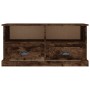 TV-Möbel Sperrholz Räuchereiche 93x35,5x45 cm von vidaXL, TV-Möbel - Ref: Foro24-816469, Preis: 56,58 €, Rabatt: %