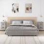 Wall bedside table 2 pcs gray Sonoma 41.5x36x53 cm by vidaXL, Nightstands - Ref: Foro24-816405, Price: 80,53 €, Discount: %