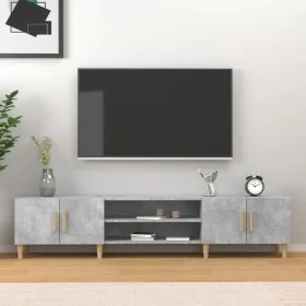 TV-Schrank aus betongrauem Sperrholz, 180 x 31,5 x 40 cm von vidaXL, TV-Möbel - Ref: Foro24-816260, Preis: 77,05 €, Rabatt: %