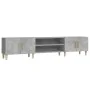 TV-Schrank aus betongrauem Sperrholz, 180 x 31,5 x 40 cm von vidaXL, TV-Möbel - Ref: Foro24-816260, Preis: 77,05 €, Rabatt: %