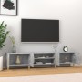 TV-Schrank aus betongrauem Sperrholz, 180 x 31,5 x 40 cm von vidaXL, TV-Möbel - Ref: Foro24-816260, Preis: 78,49 €, Rabatt: %
