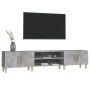 TV-Schrank aus betongrauem Sperrholz, 180 x 31,5 x 40 cm von vidaXL, TV-Möbel - Ref: Foro24-816260, Preis: 78,49 €, Rabatt: %