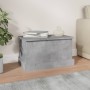 Concrete gray plywood storage trunk 50x30x28 cm by vidaXL, Storage trunks - Ref: Foro24-816500, Price: 31,28 €, Discount: %