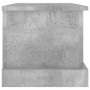 Concrete gray plywood storage trunk 50x30x28 cm by vidaXL, Storage trunks - Ref: Foro24-816500, Price: 31,28 €, Discount: %