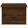 Wall-mounted bedside tables 2 units brown oak color 41.5x36x28cm by vidaXL, Nightstands - Ref: Foro24-816391, Price: 61,66 €,...