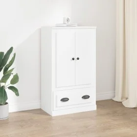 Aparador de madera contrachapada blanco 60x35,5x103,5 cm de vidaXL, Aparadores - Ref: Foro24-816296, Precio: 97,16 €, Descuen...