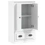 Aparador de madera contrachapada blanco 60x35,5x103,5 cm de vidaXL, Aparadores - Ref: Foro24-816296, Precio: 97,14 €, Descuen...