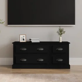 Mueble para TV madera contrachapada negro 100x35,5x45 cm de vidaXL, Muebles TV - Ref: Foro24-816449, Precio: 86,54 €, Descuen...