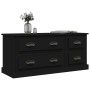 Mueble para TV madera contrachapada negro 100x35,5x45 cm de vidaXL, Muebles TV - Ref: Foro24-816449, Precio: 86,91 €, Descuen...