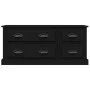 Black plywood TV cabinet 100x35.5x45 cm by vidaXL, TV Furniture - Ref: Foro24-816449, Price: 86,54 €, Discount: %