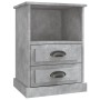 Betongrauer Nachttisch 43x36x60 cm von vidaXL, Nachttische - Ref: Foro24-816336, Preis: 67,99 €, Rabatt: %
