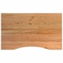 Banco de trabajo madera maciza roble marrón claro 100x60x81,5cm