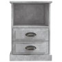 Betongrauer Nachttisch 43x36x60 cm von vidaXL, Nachttische - Ref: Foro24-816336, Preis: 67,99 €, Rabatt: %