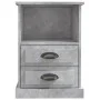 Betongrauer Nachttisch 43x36x60 cm von vidaXL, Nachttische - Ref: Foro24-816336, Preis: 66,78 €, Rabatt: %