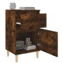 Nachttisch aus geräucherter Eiche, 40 x 35 x 70 cm von vidaXL, Nachttische - Ref: Foro24-819702, Preis: 37,75 €, Rabatt: %