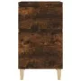 Mesita de noche color roble ahumado 40x35x70 cm de vidaXL, Mesitas de noche - Ref: Foro24-819702, Precio: 37,36 €, Descuento: %