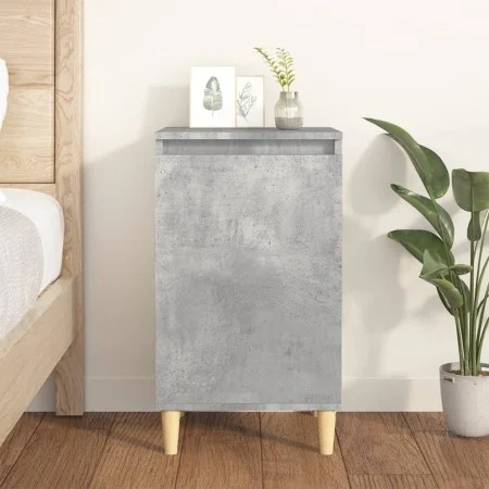 Nachttisch aus Sperrholz grauer Beton 40x35x70 cm von vidaXL, Nachttische - Ref: Foro24-819636, Preis: 42,33 €, Rabatt: %