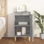 Nachttisch aus Sperrholz grauer Beton 40x35x70 cm von vidaXL, Nachttische - Ref: Foro24-819636, Preis: 42,88 €, Rabatt: %