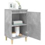 Nachttisch aus Sperrholz grauer Beton 40x35x70 cm von vidaXL, Nachttische - Ref: Foro24-819636, Preis: 42,88 €, Rabatt: %