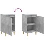 Nachttisch aus Sperrholz grauer Beton 40x35x70 cm von vidaXL, Nachttische - Ref: Foro24-819636, Preis: 42,88 €, Rabatt: %
