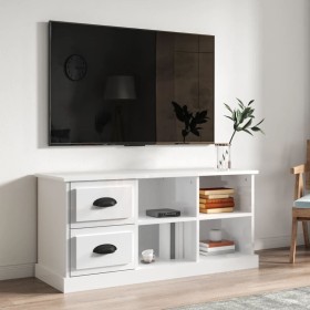 Sperrholz TV-Möbel glänzend weiß 102x35,5x47,5cm von vidaXL, TV-Möbel - Ref: Foro24-816178, Preis: 71,04 €, Rabatt: %