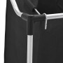 Clasificador de lavandería con 4 bolsas de color gris negro