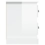 Sperrholz TV-Möbel glänzend weiß 102x35,5x47,5cm von vidaXL, TV-Möbel - Ref: Foro24-816178, Preis: 71,04 €, Rabatt: %