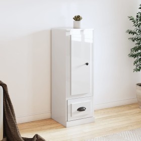 Glossy white plywood sideboard 36x35.5x103.5 cm by vidaXL, Sideboards - Ref: Foro24-816306, Price: 77,33 €, Discount: %
