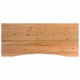 Banco de trabajo madera maciza roble marrón claro 140x60x81,5cm