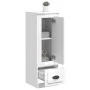 Hochglanzweißes Sperrholz-Sideboard 36x35,5x103,5 cm von vidaXL, Sideboards - Ref: Foro24-816306, Preis: 73,21 €, Rabatt: %