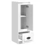 Hochglanzweißes Sperrholz-Sideboard 36x35,5x103,5 cm von vidaXL, Sideboards - Ref: Foro24-816306, Preis: 73,21 €, Rabatt: %