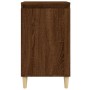 Nachttisch aus braunem Eichensperrholz, 40 x 35 x 70 cm von vidaXL, Nachttische - Ref: Foro24-819642, Preis: 44,17 €, Rabatt: %