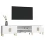 Mueble de TV madera contrachapada blanco brillo 180x31,5x40 cm de vidaXL, Muebles TV - Ref: Foro24-816258, Precio: 107,76 €, ...