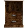 Nachttisch aus geräucherter Eiche, 43 x 36 x 60 cm von vidaXL, Nachttische - Ref: Foro24-816338, Preis: 64,57 €, Rabatt: %