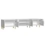 Mueble de TV madera contrachapada blanco brillo 180x31,5x40 cm de vidaXL, Muebles TV - Ref: Foro24-816258, Precio: 107,76 €, ...